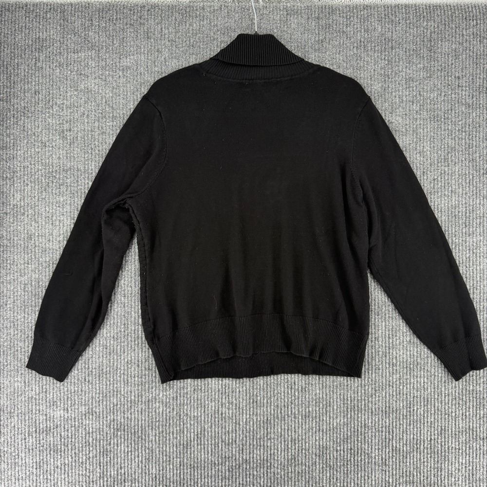 89th + Madison textured turtleneck sweater womens XL fall layering basics staple